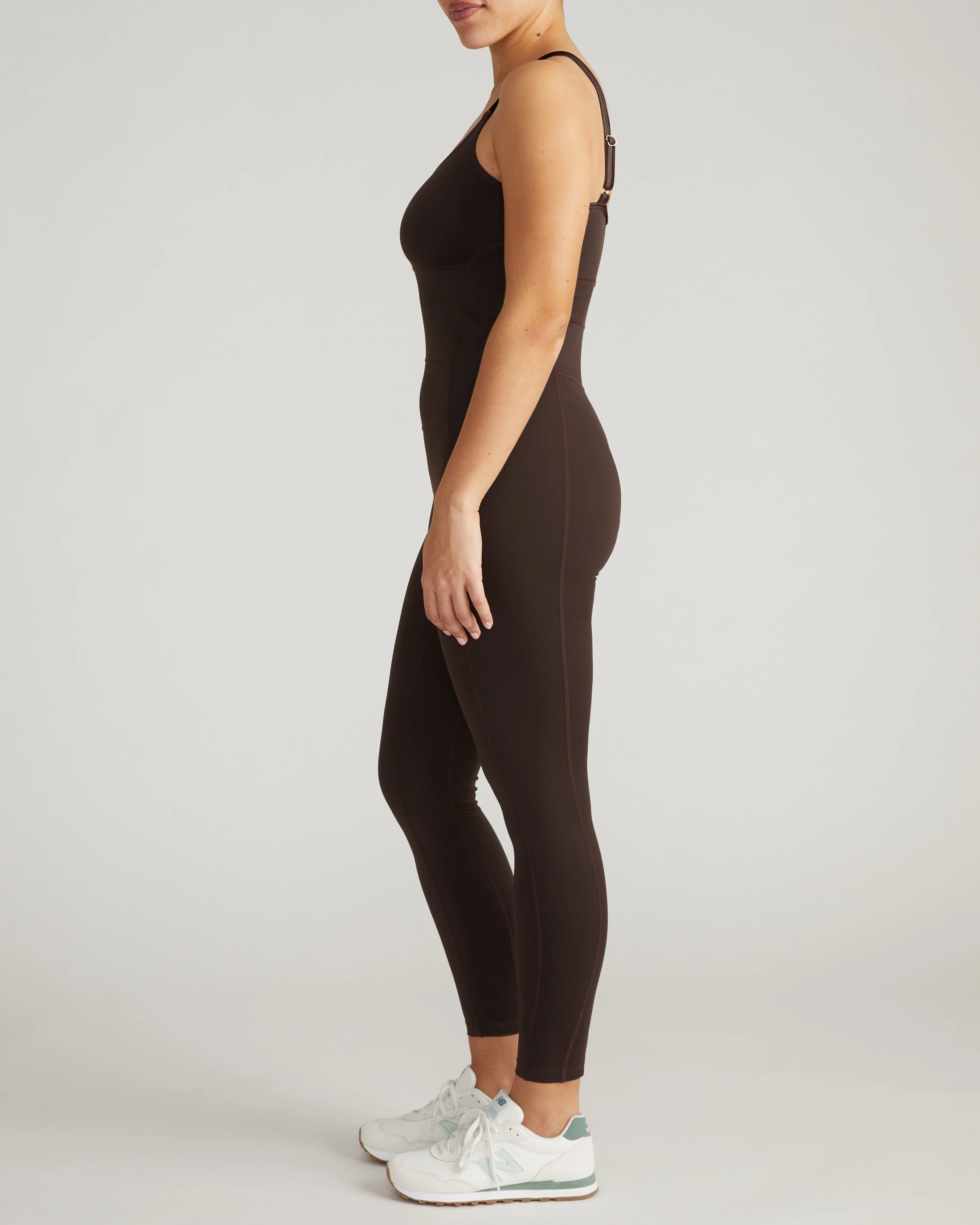 Next-to-Naked Bodysuit - Deep Brown - Image 7