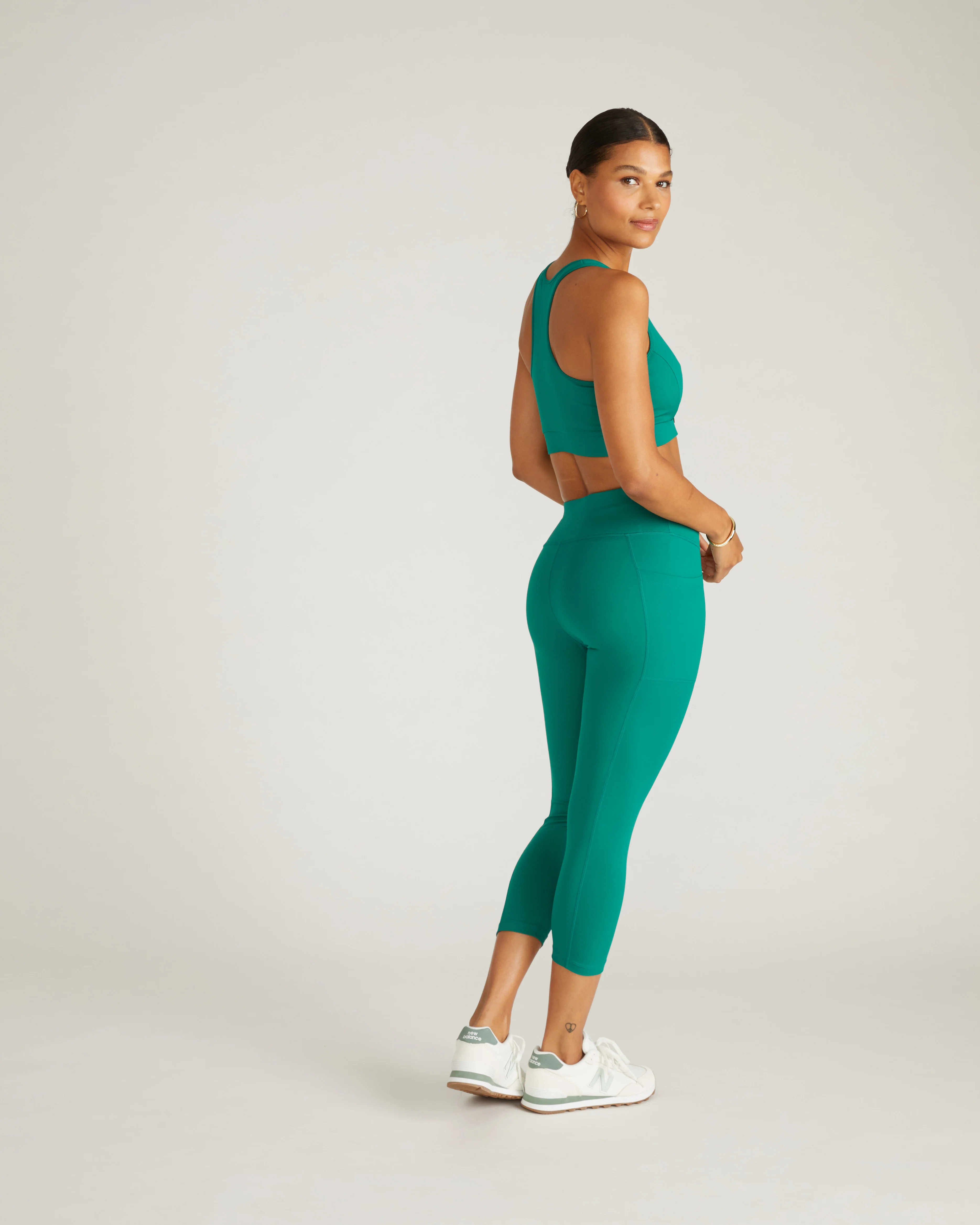 Next-to-Naked Cropped Pocket Legging - Aventurine - Image 3