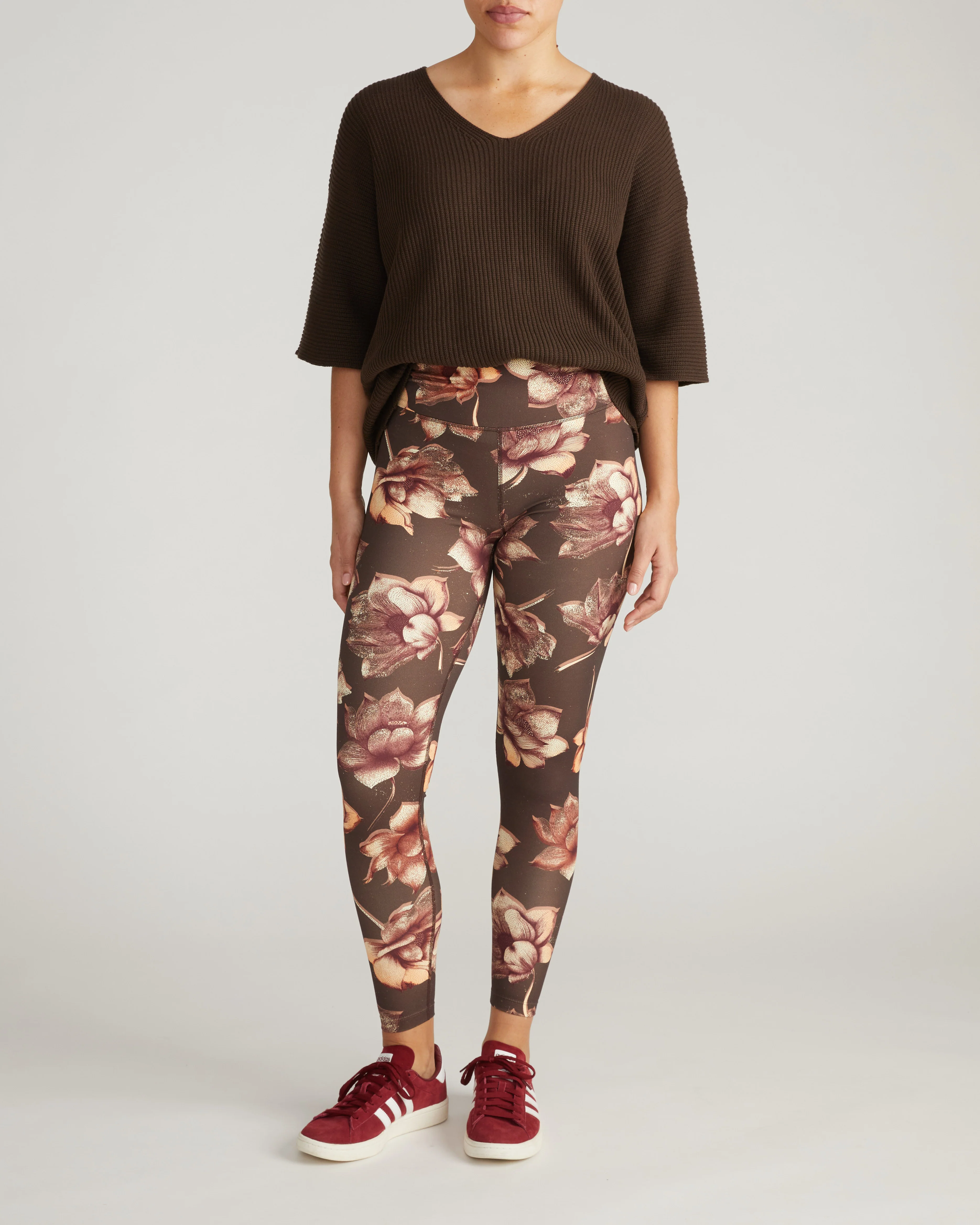 Next-to-Naked Legging - Lotus Print - Image 4