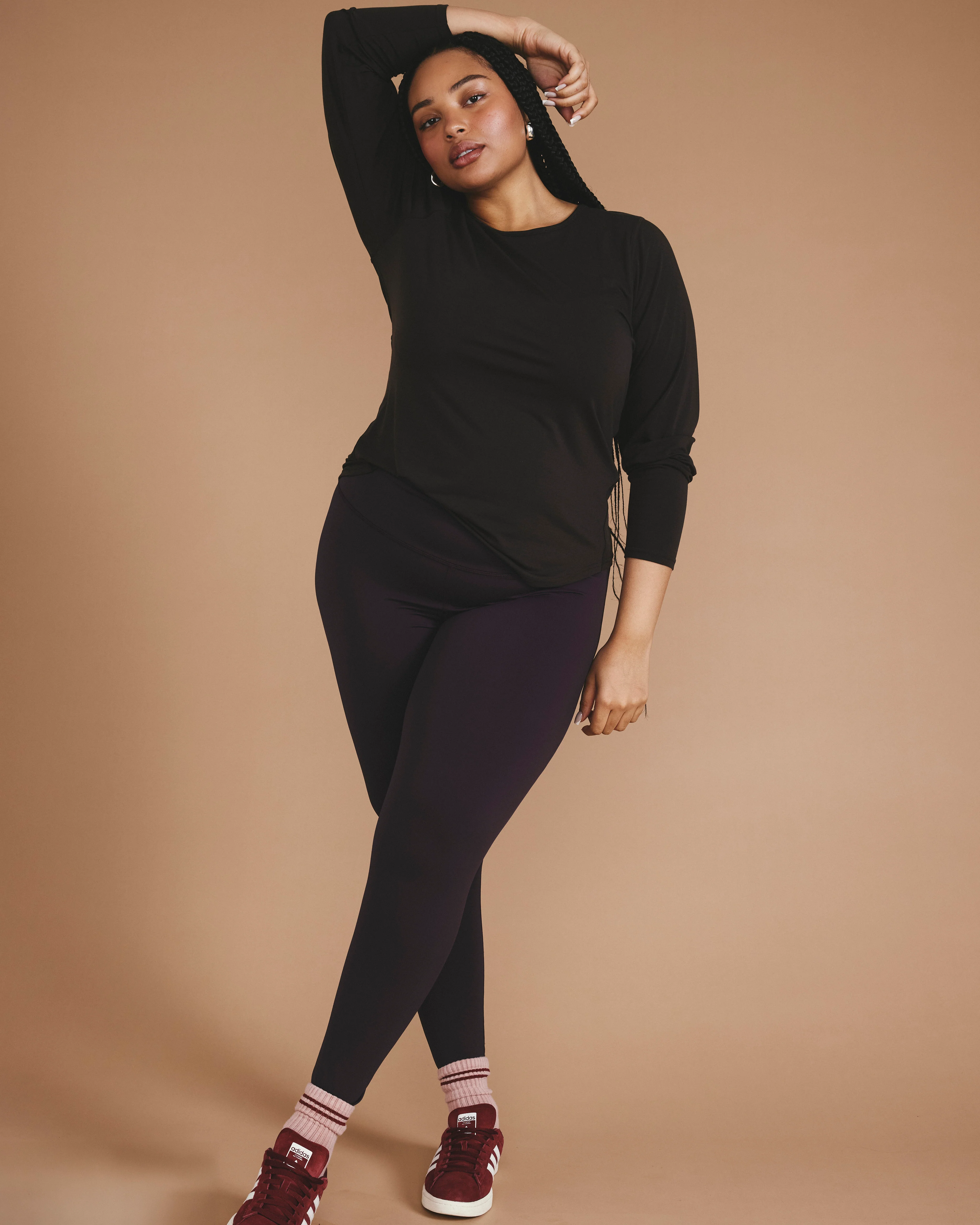 Next-to-Naked Legging - Purple Jewel - Image 3