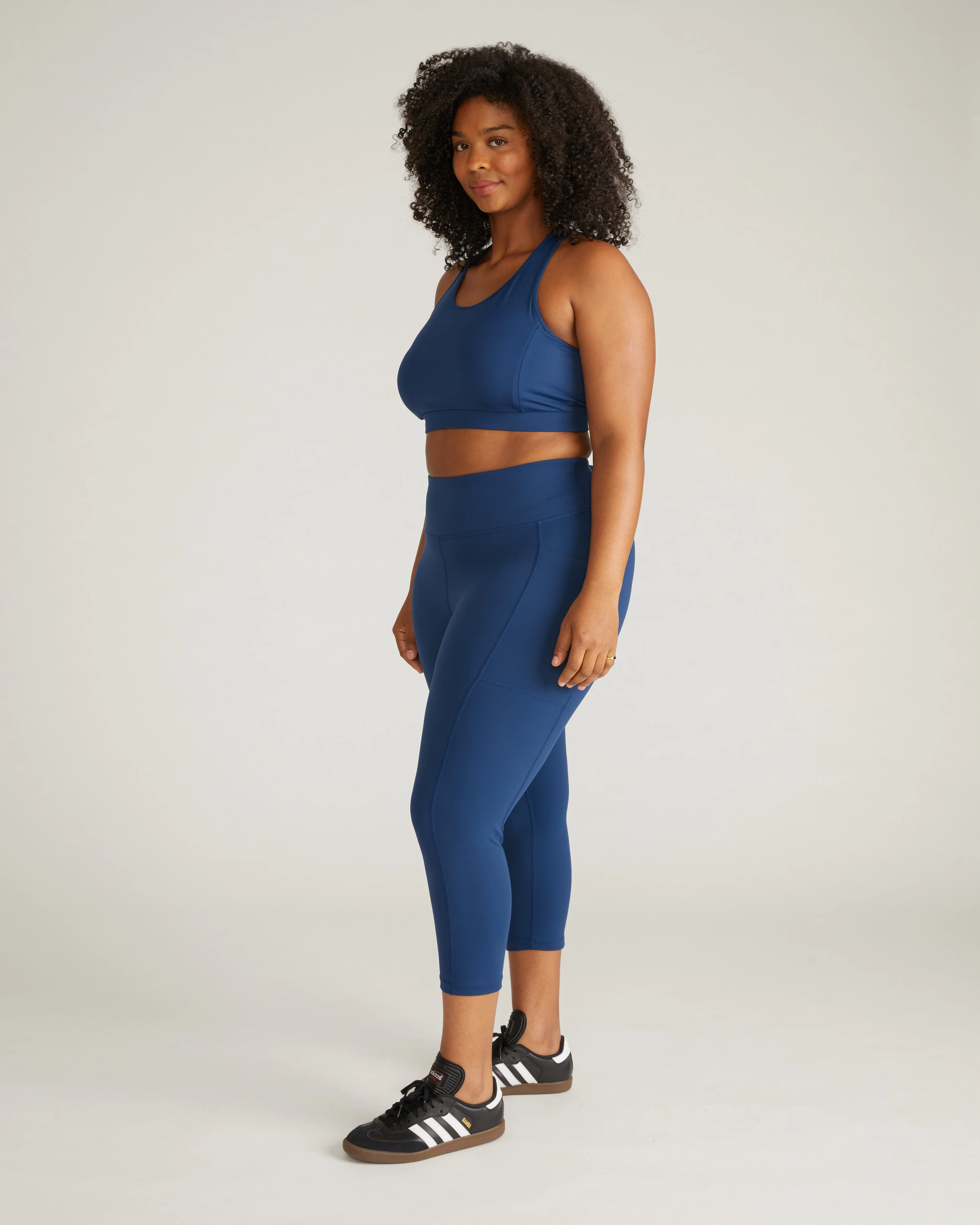 Next-to-Naked Racerback Sports Bra - Pageant Blue - Image 5
