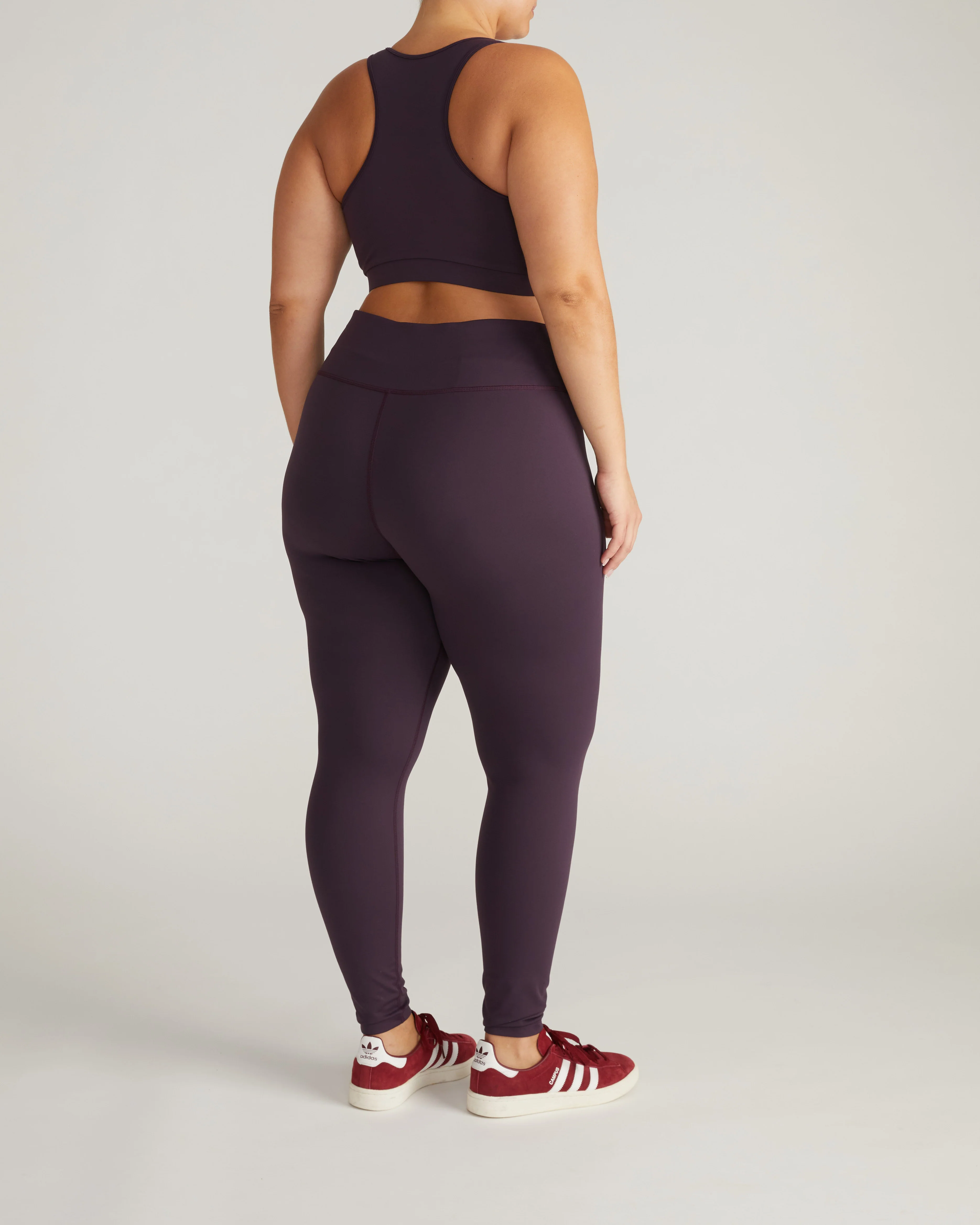 Next-to-Naked Racerback Sports Bra - Purple Jewel - Image 10