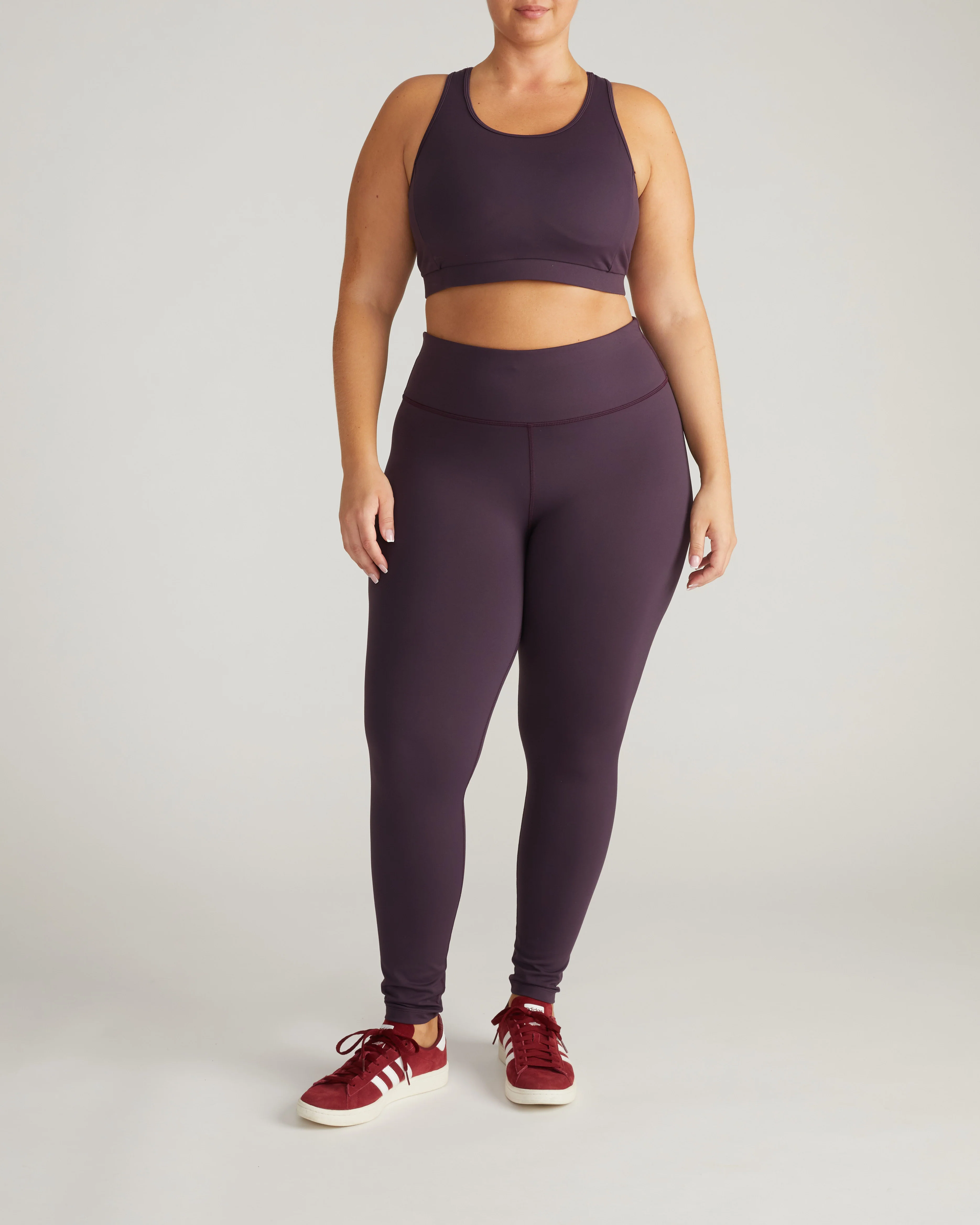 Next-to-Naked Racerback Sports Bra - Purple Jewel - Image 8