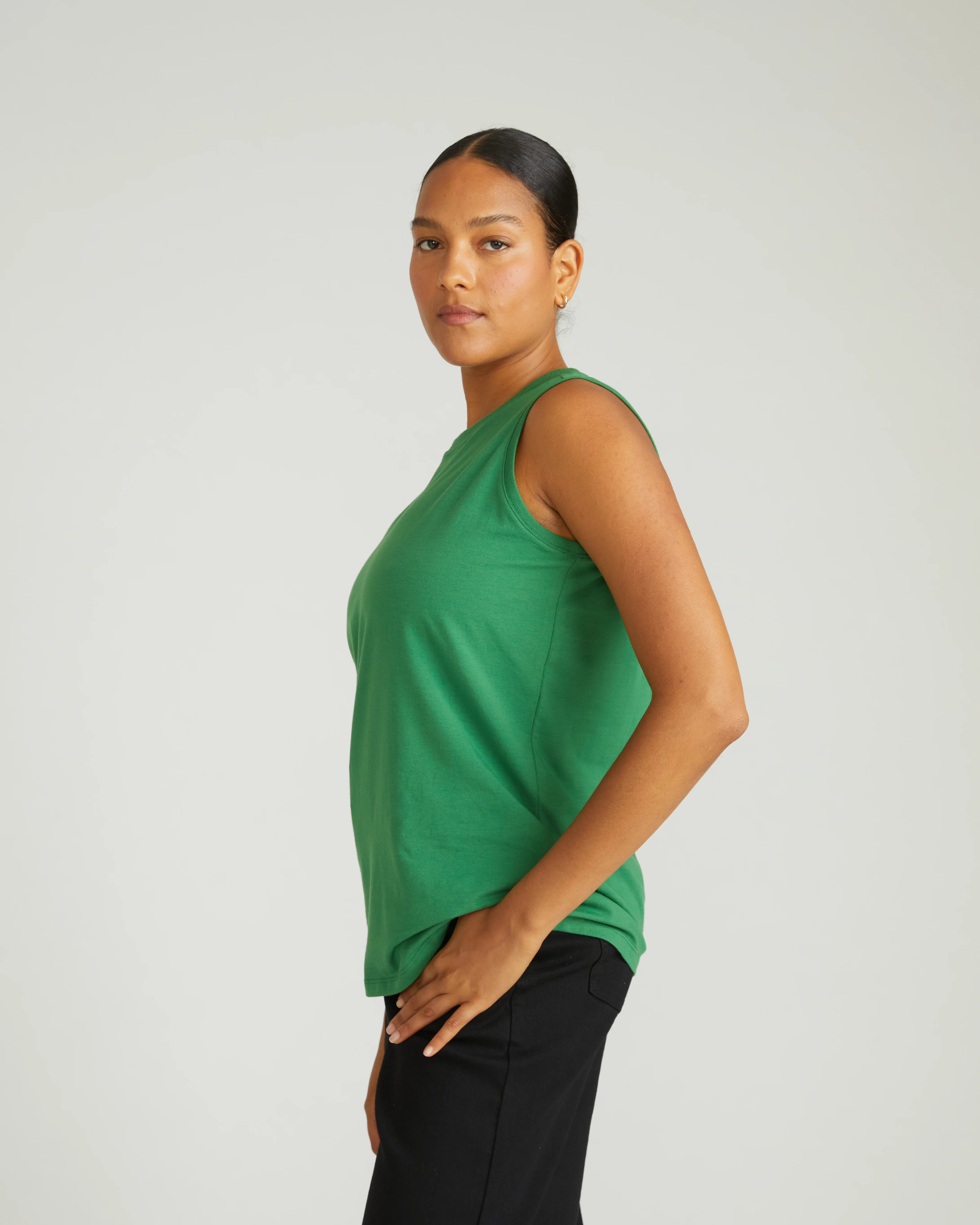 Patti Muscle Tank - Clover - Image 4