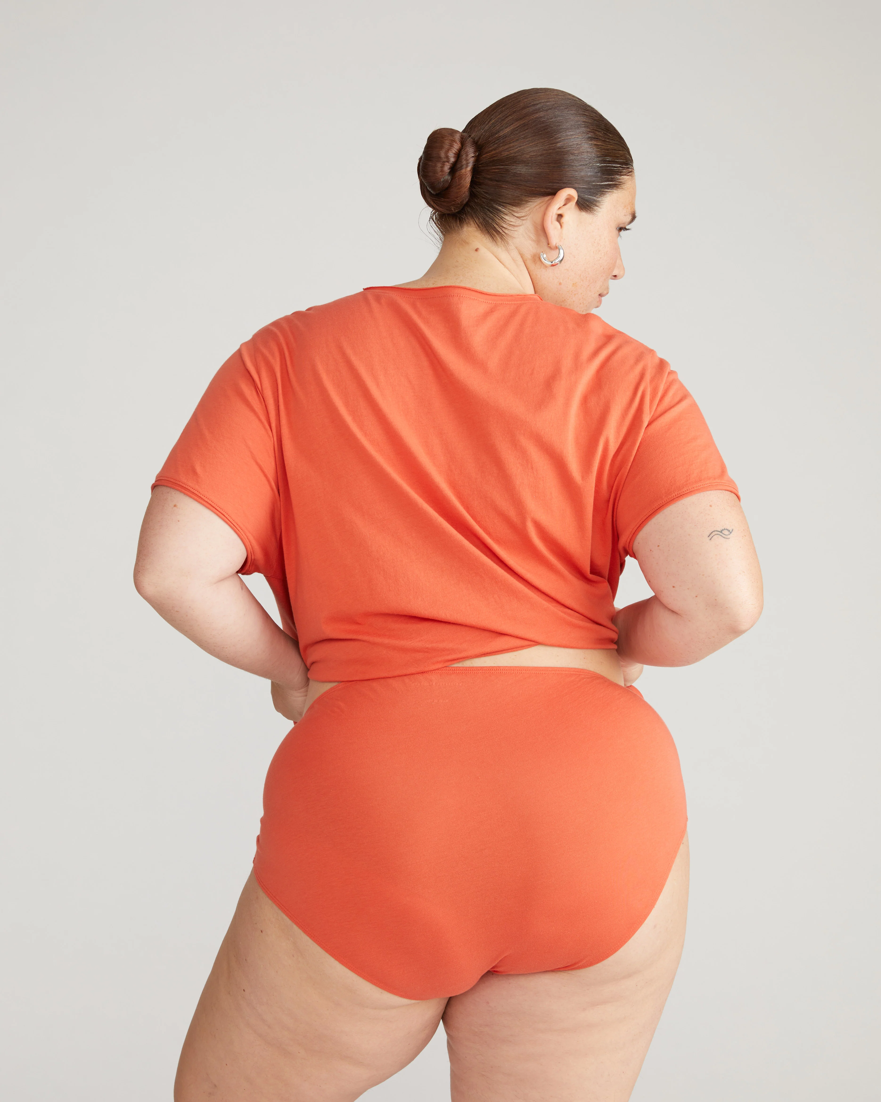 Pima Cotton Full Coverage Briefs - Sweet Berry - Image 3