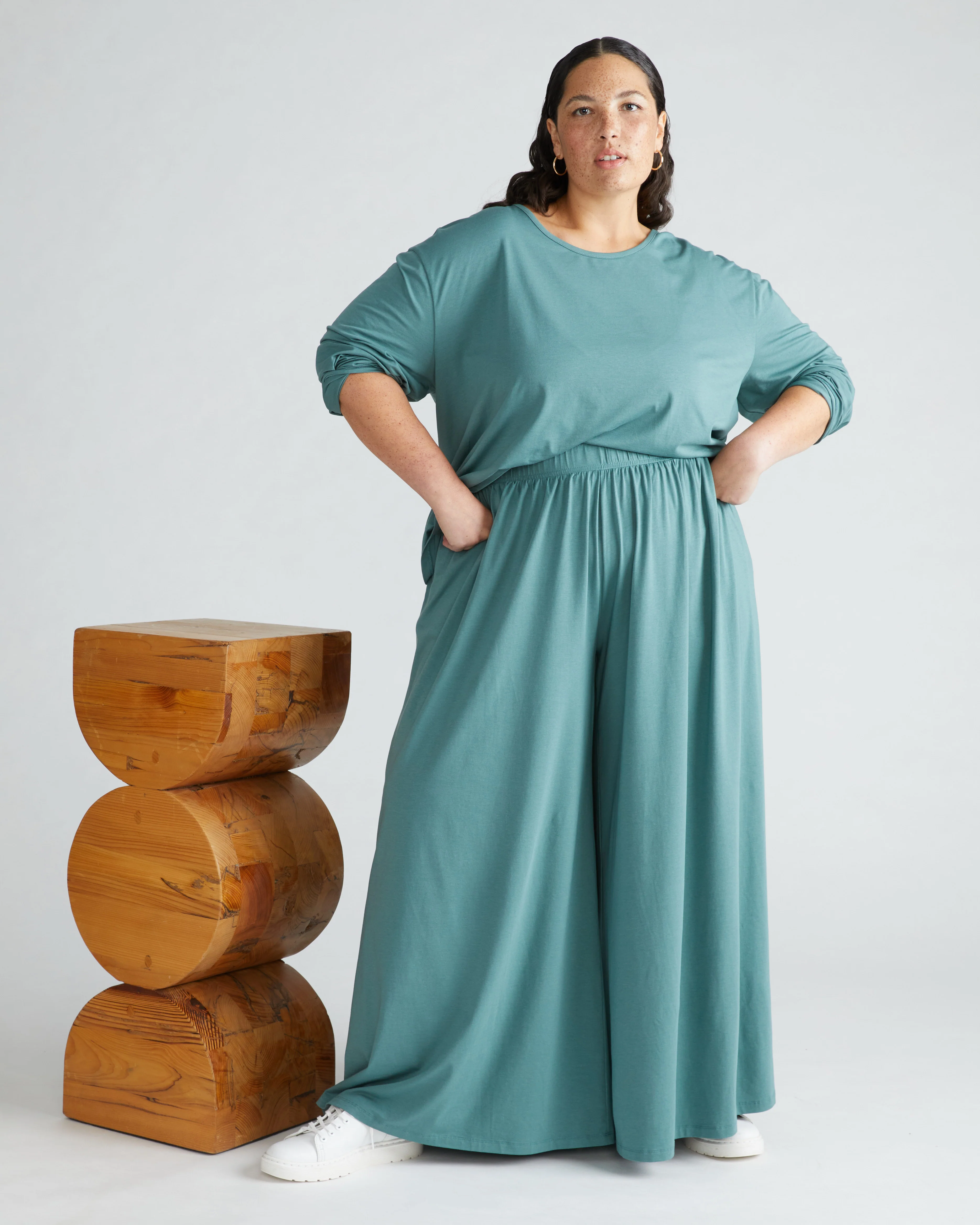 Pina Long Sleeve Lounge Tee - Libertas - Image 2