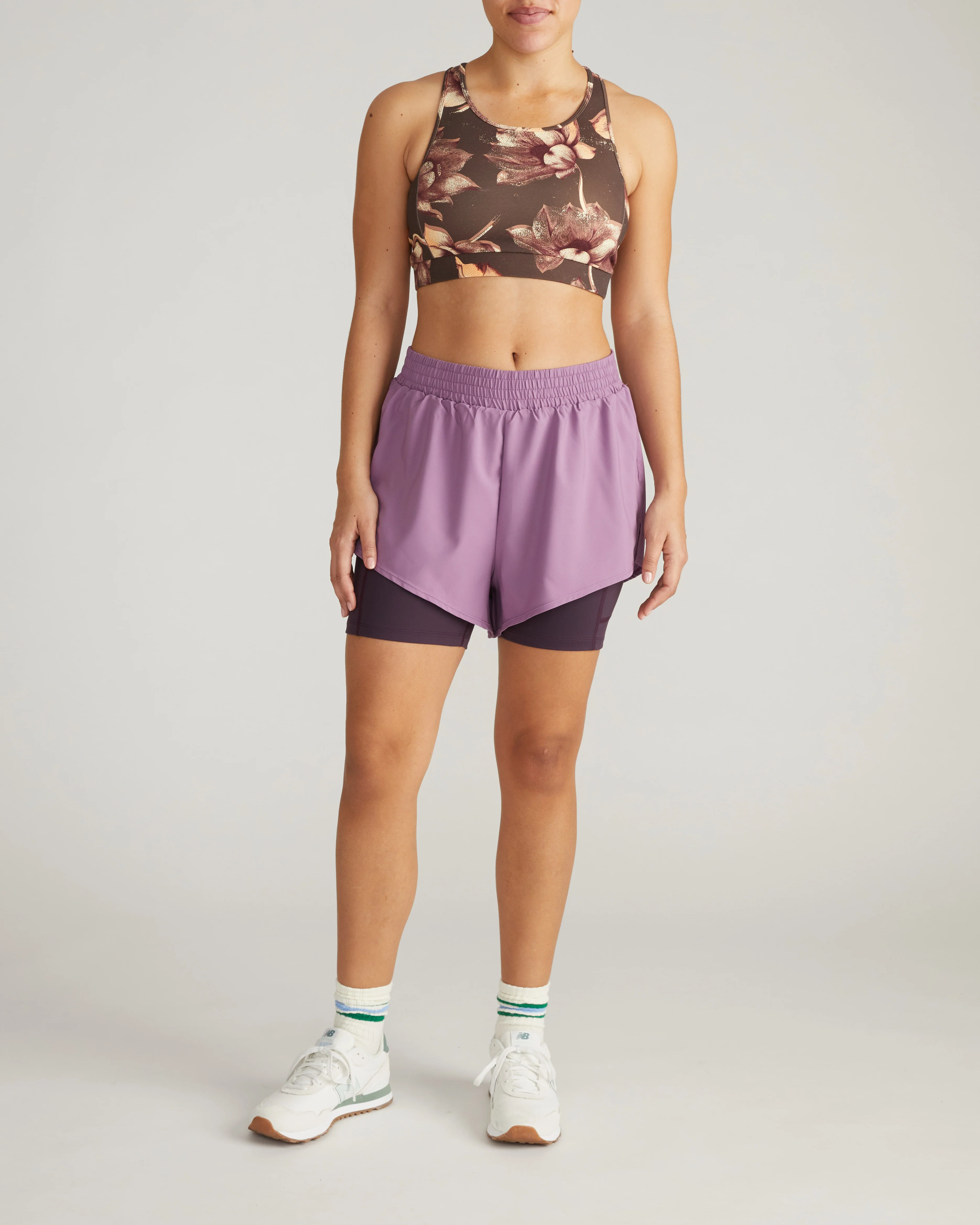 Rebel Active Shorts - Purple/Purple Jewel - Image 8