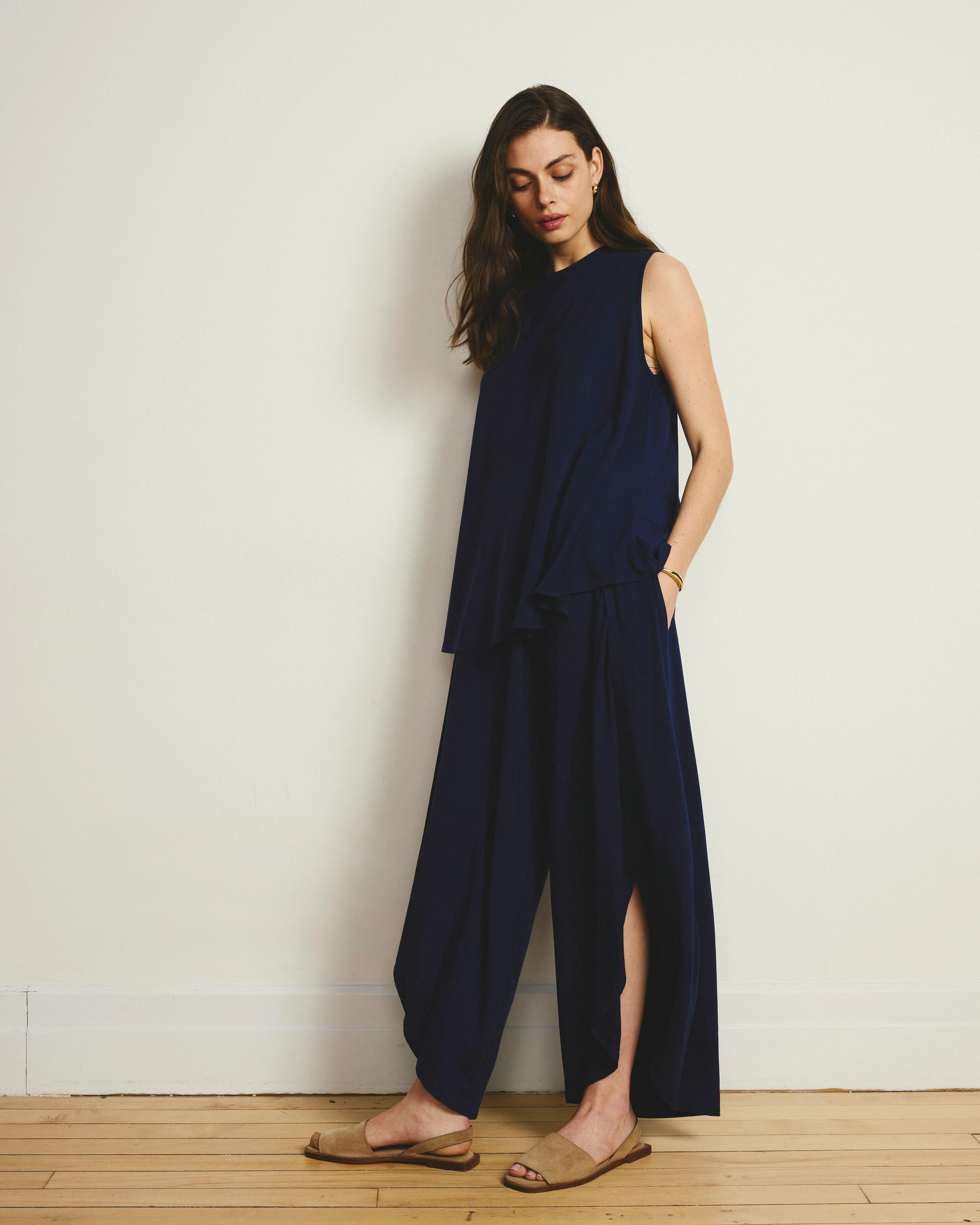 Rey Divine Jersey Pull-On Pants - Cenote - Image 2