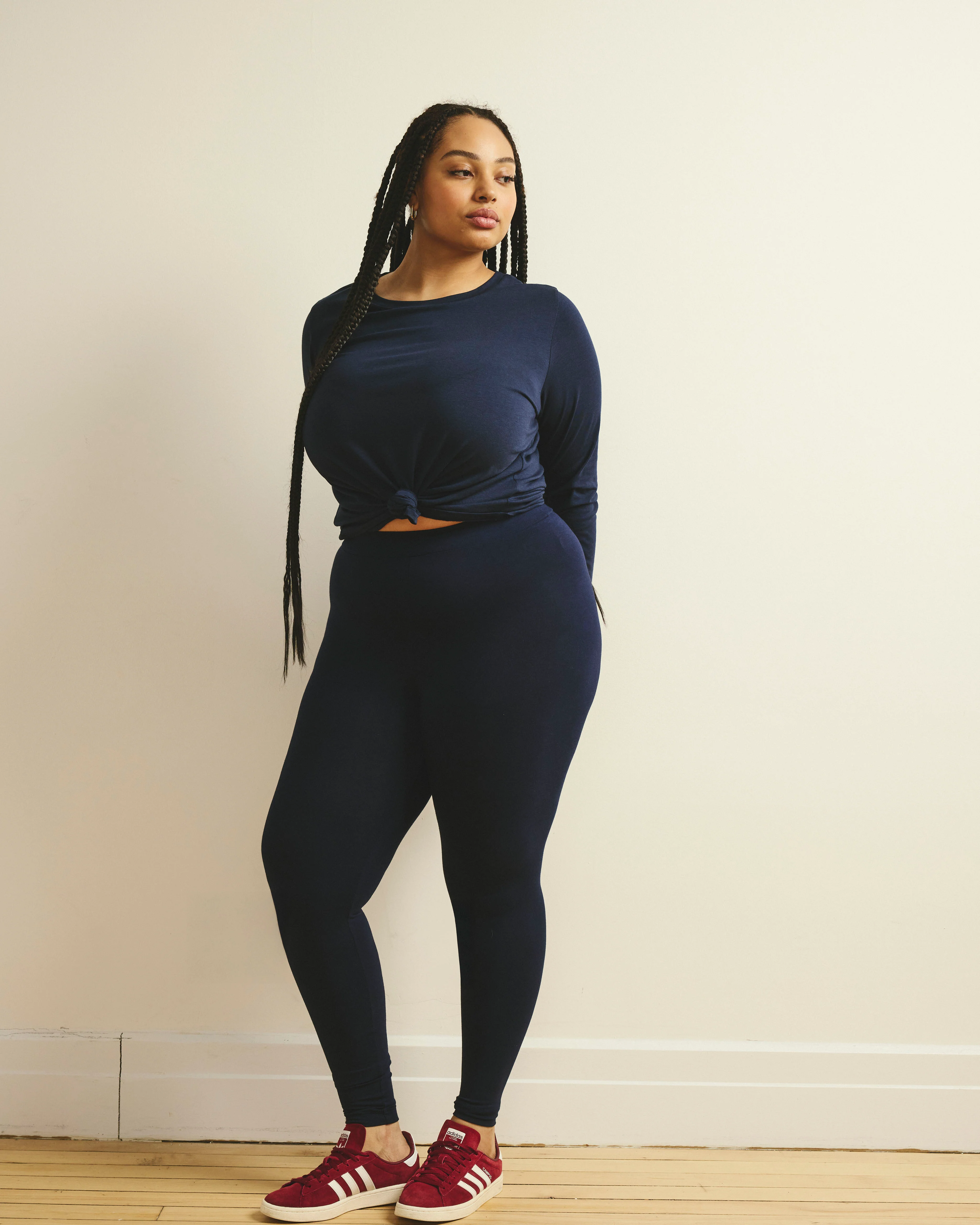 Roya Leggings 27 Inch - Midnight - Image 2
