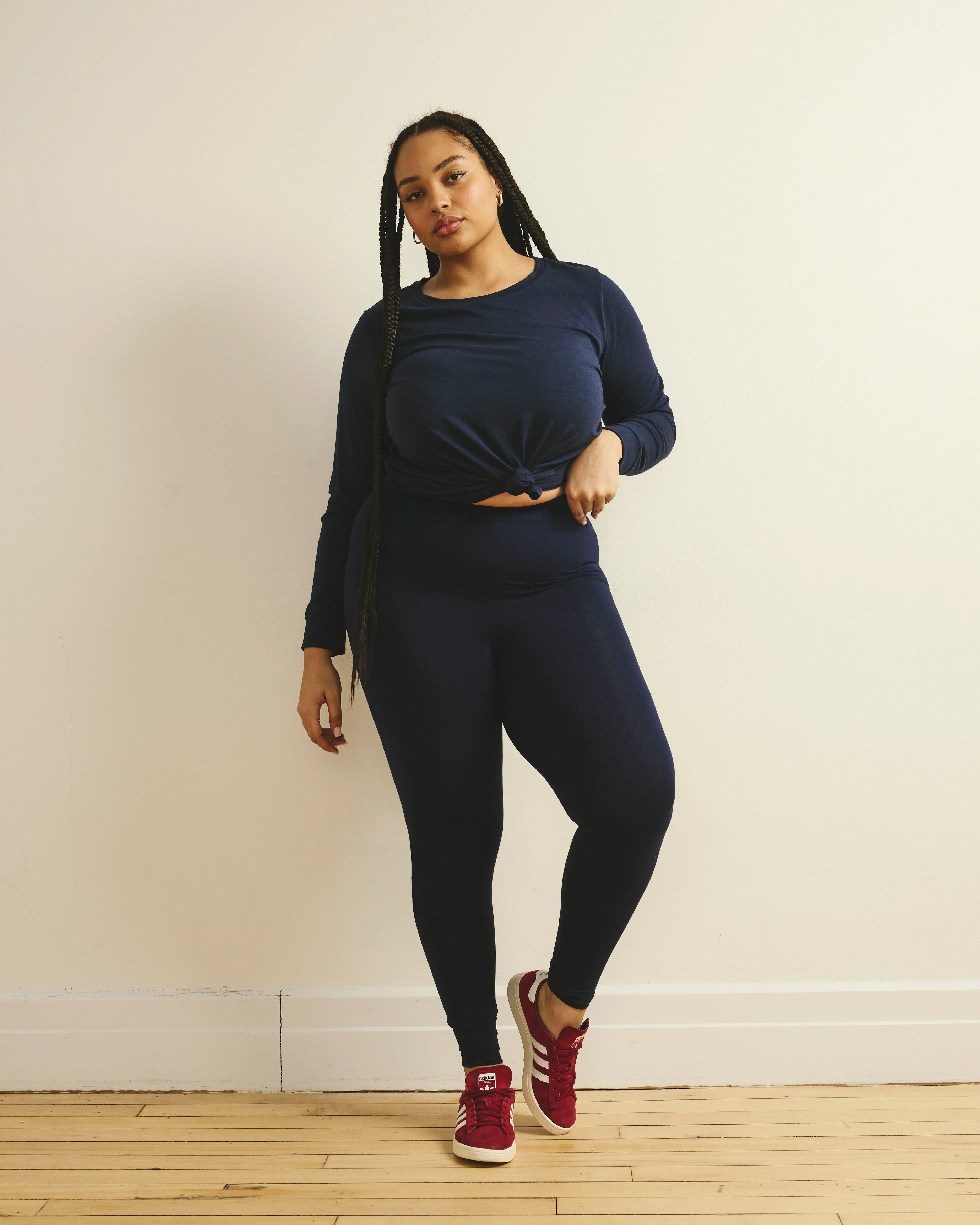 Roya Leggings 27 Inch - Midnight - Image 6