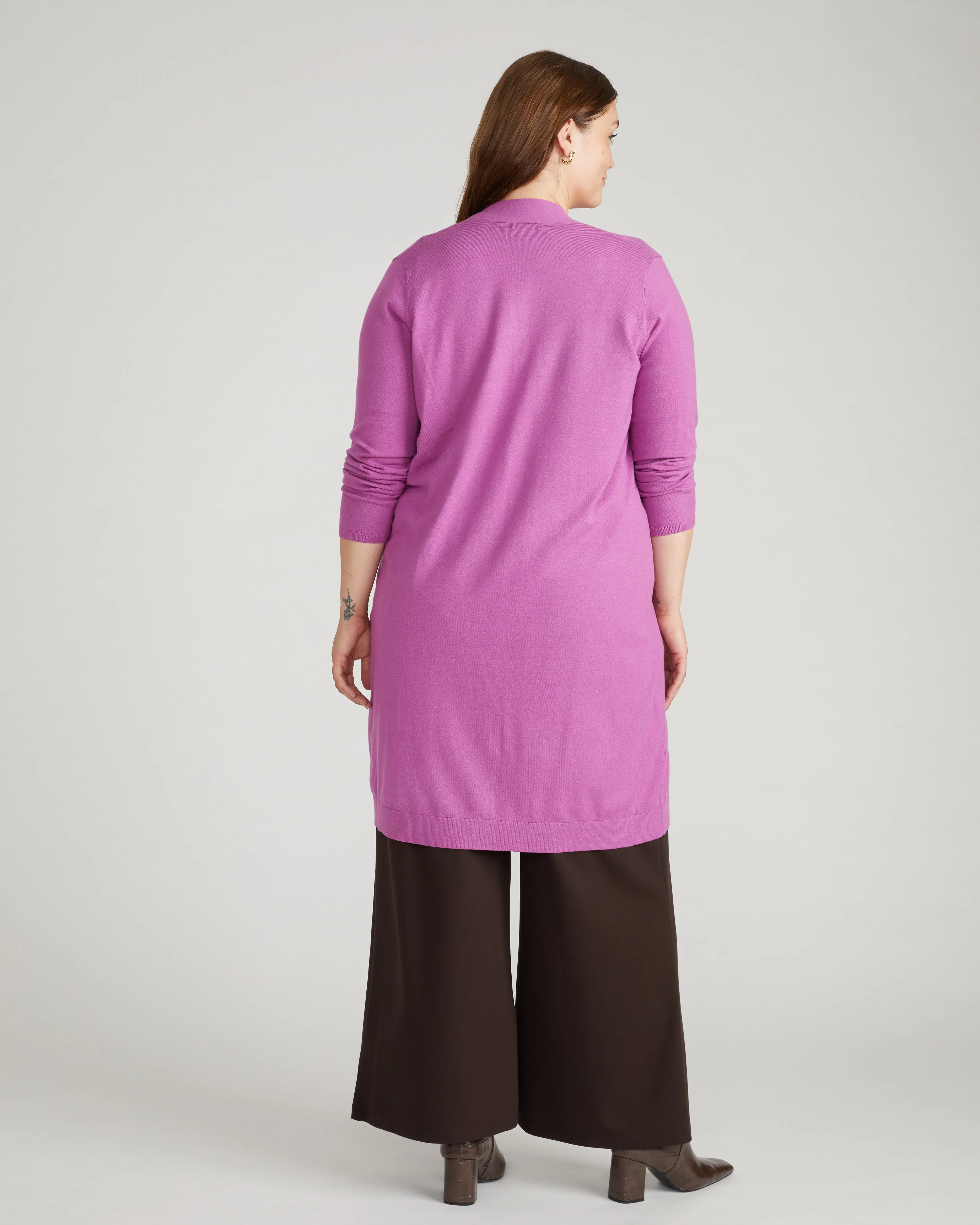 Savvy Double Knit Duster - Purple Vision - Image 4