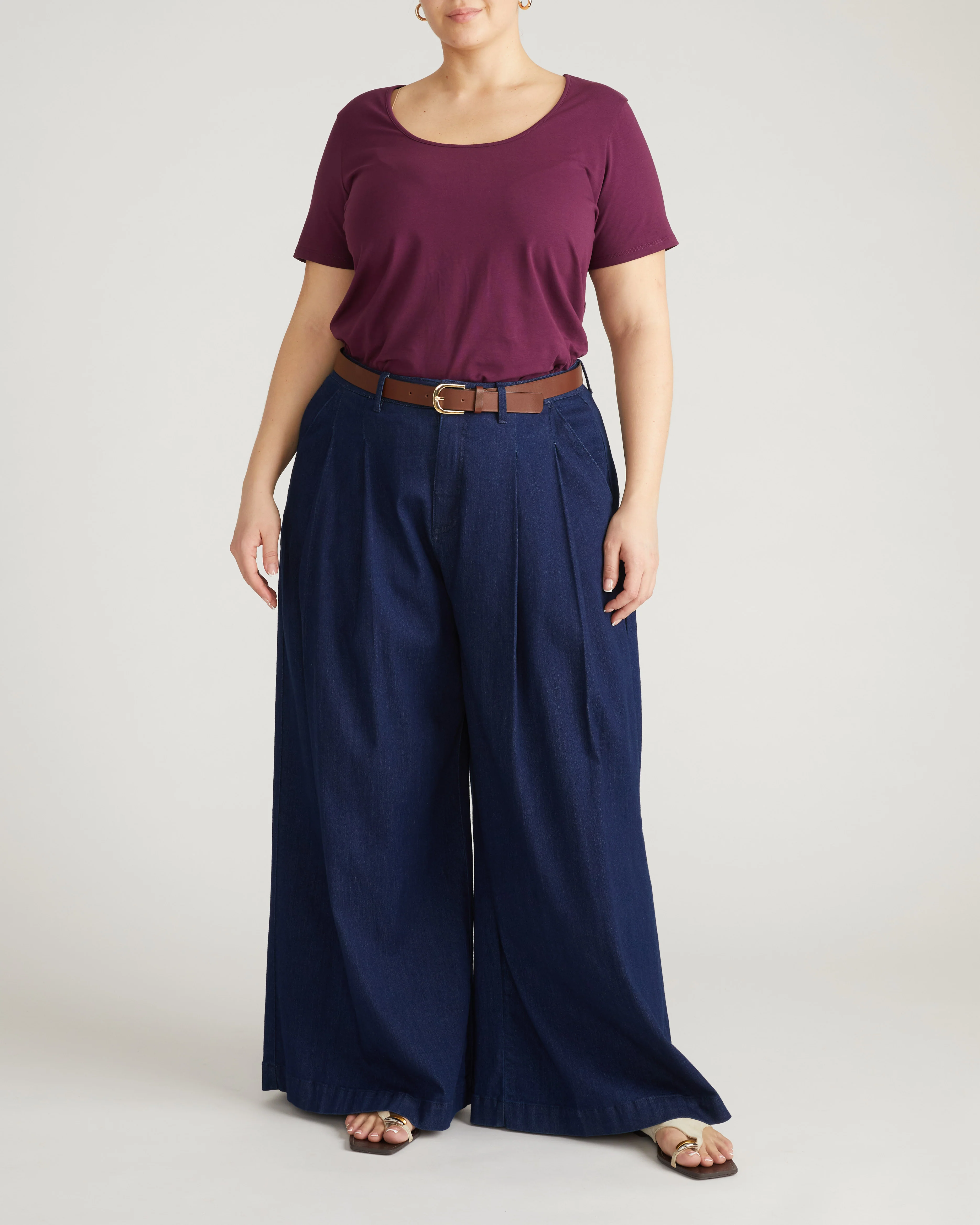 Scoop Neck Tee - Gamay - Image 2