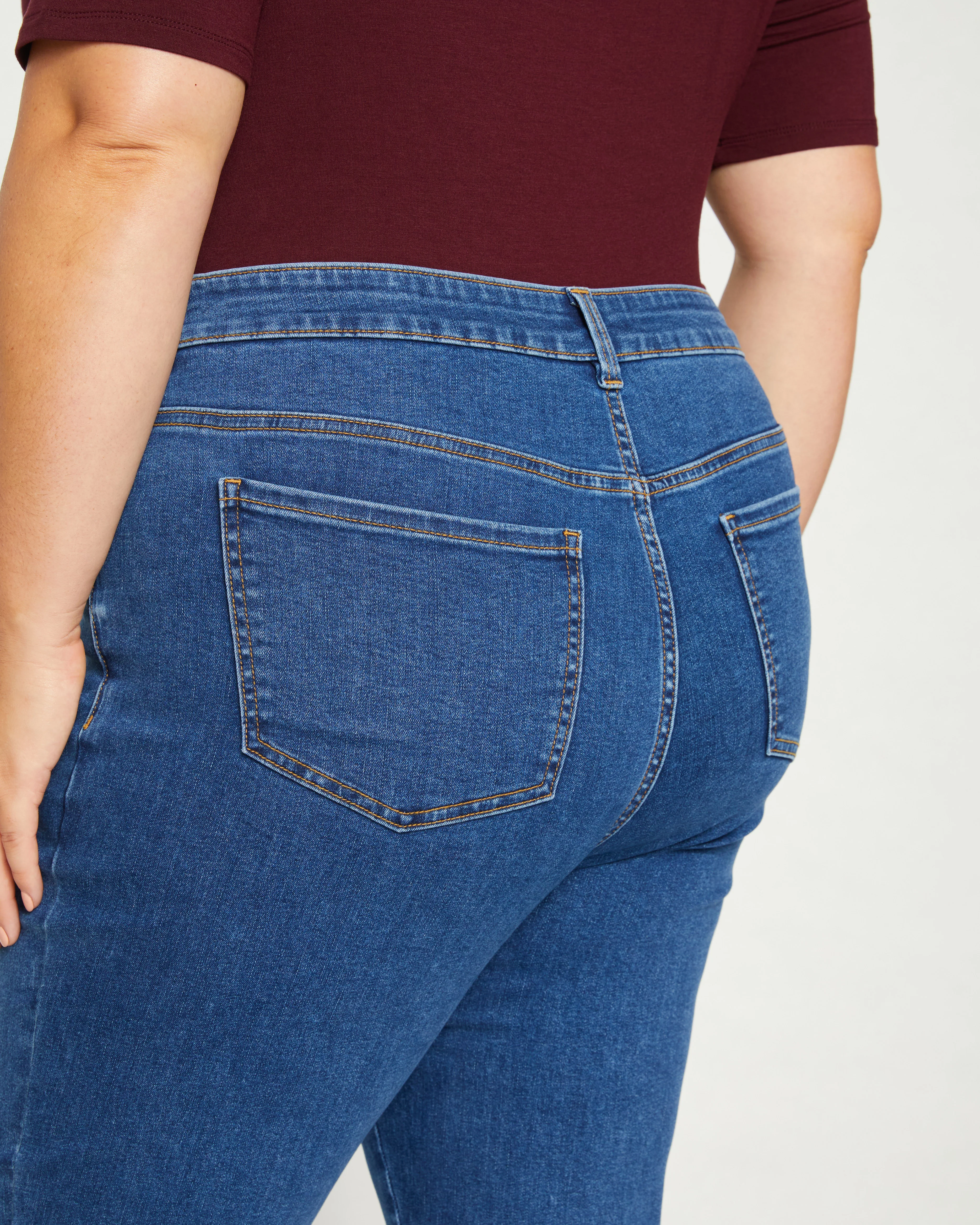 Seine High Rise Skinny Jeans 27 Inch - Odeon Blue - Image 4