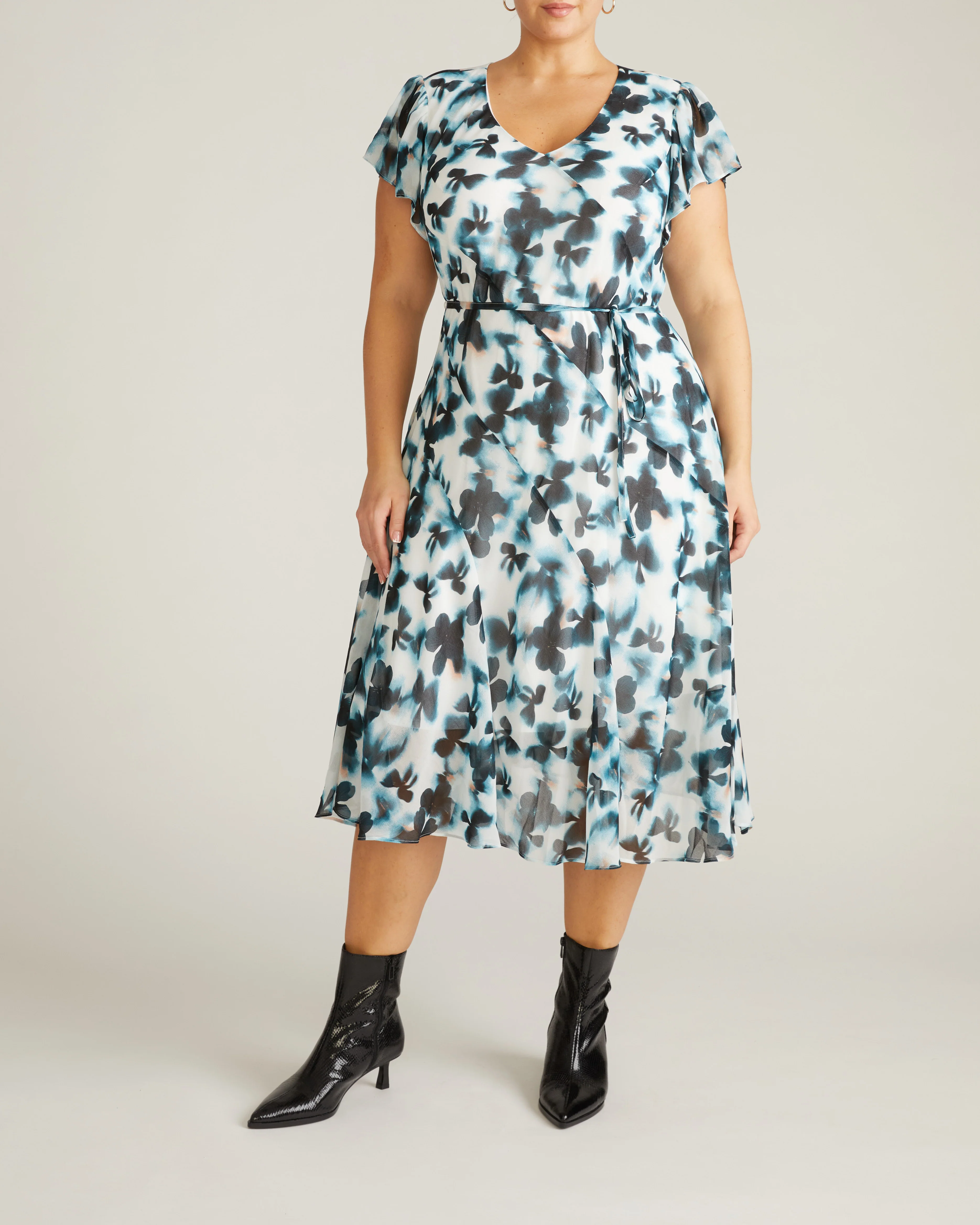 Seville Chiffon Dress - Primrose Hill Print - Image 6