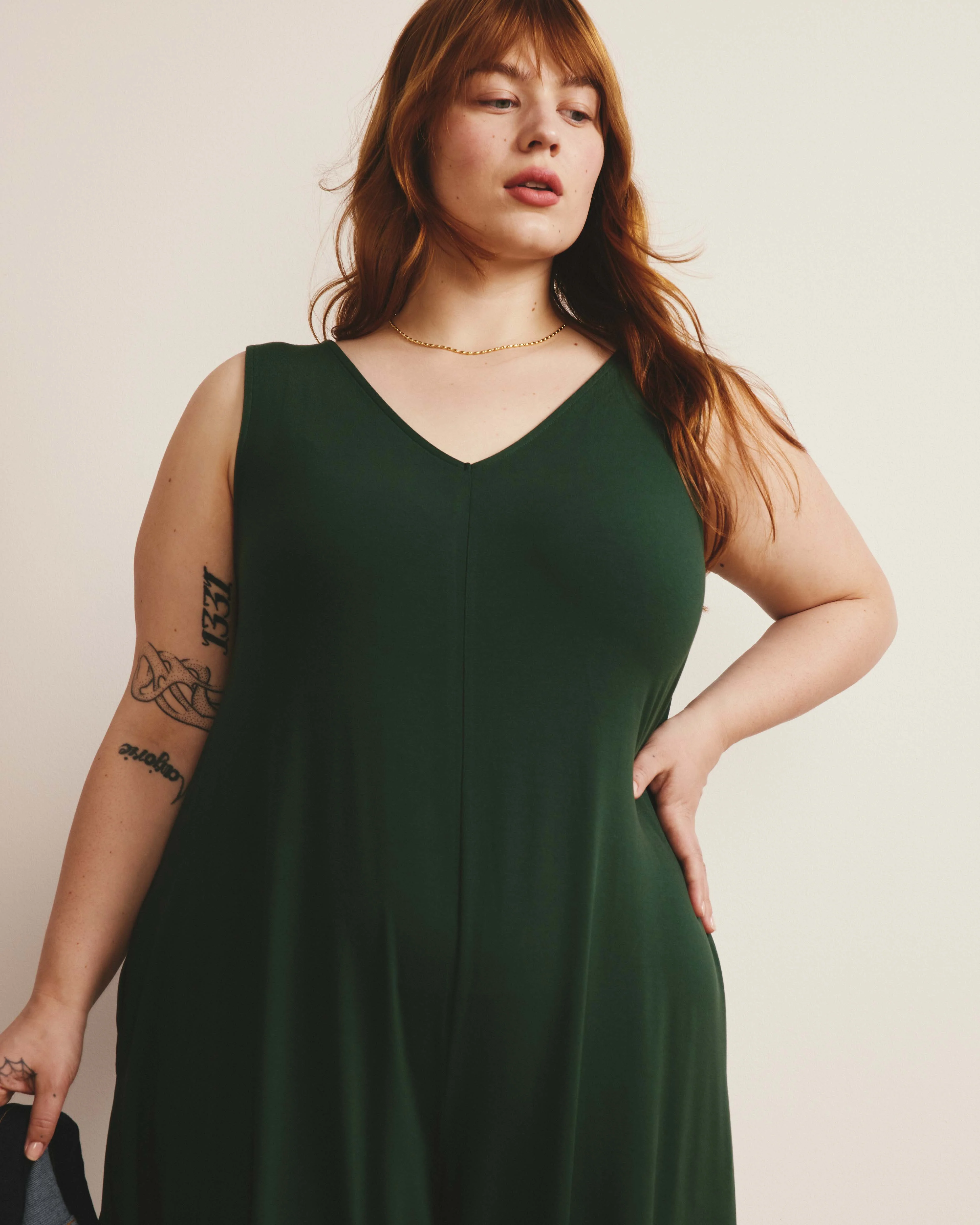 Sunny Divine Jersey Jumpsuit - Conifer - Image 3