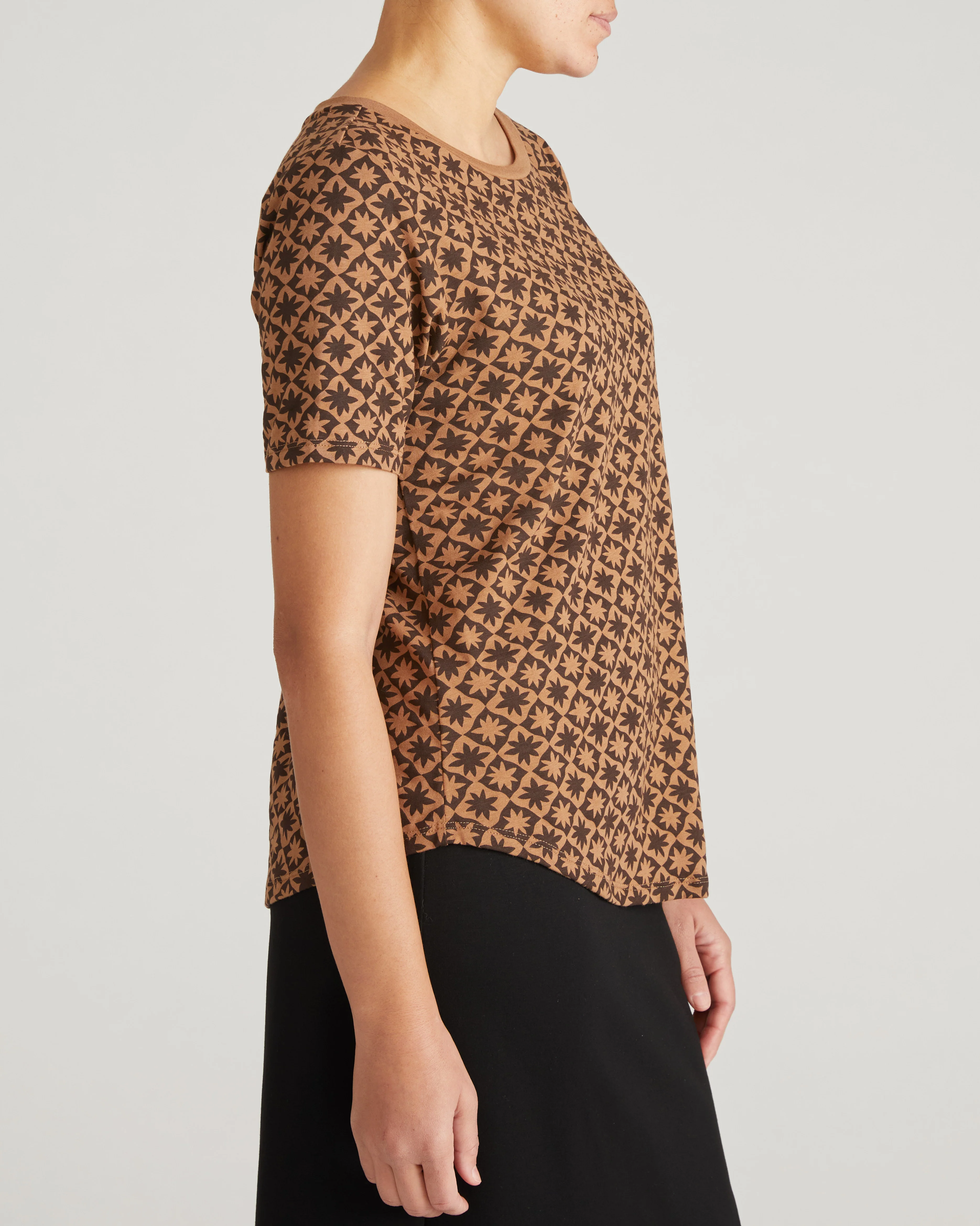 Tee Rex - Brown Hacienda Print - Image 3