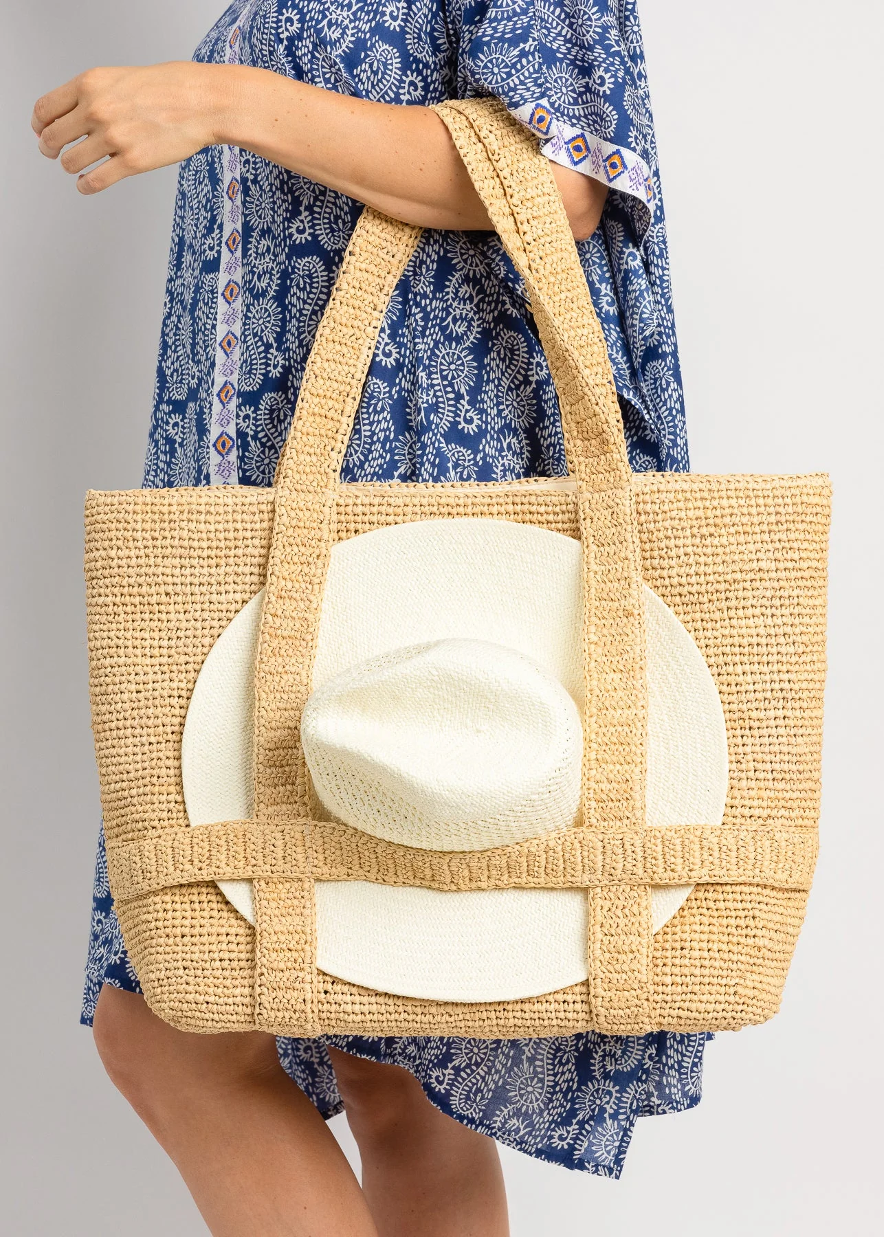 Hat Attack Straw Traveler Bag - Image 6