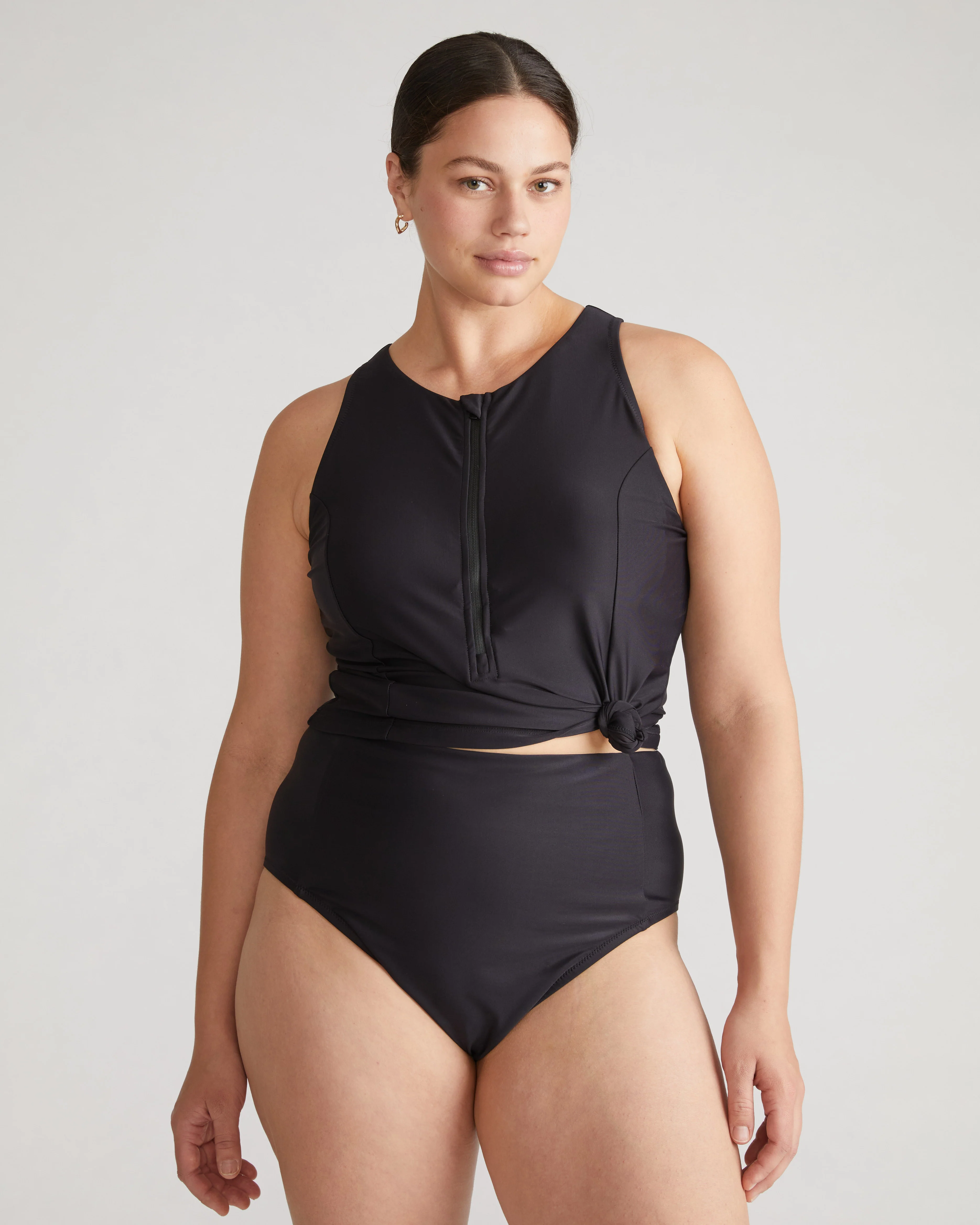 The Super High Bikini Bottom - Black - Image 4
