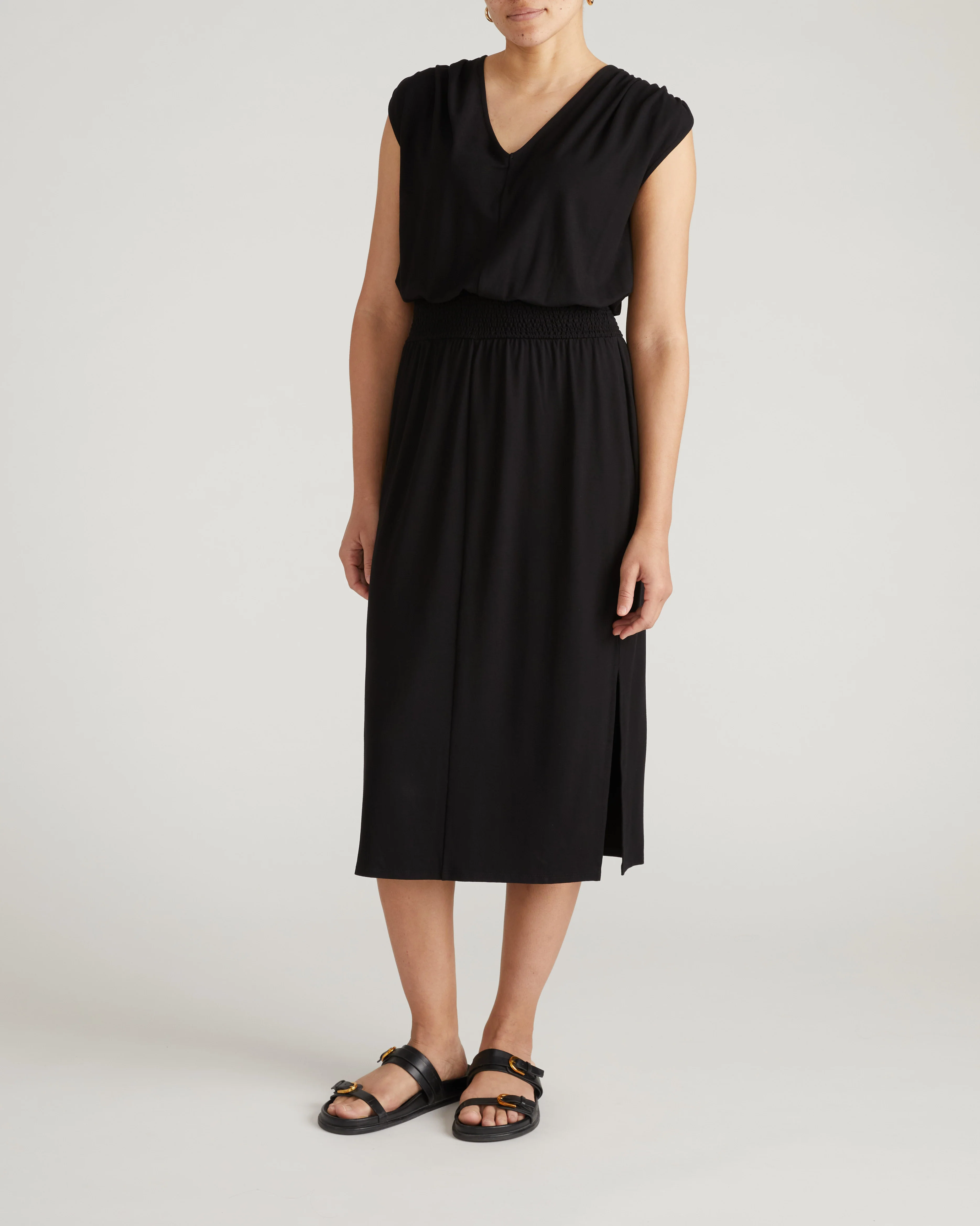 Tish Divine Jersey Kaftan - Black - Image 4