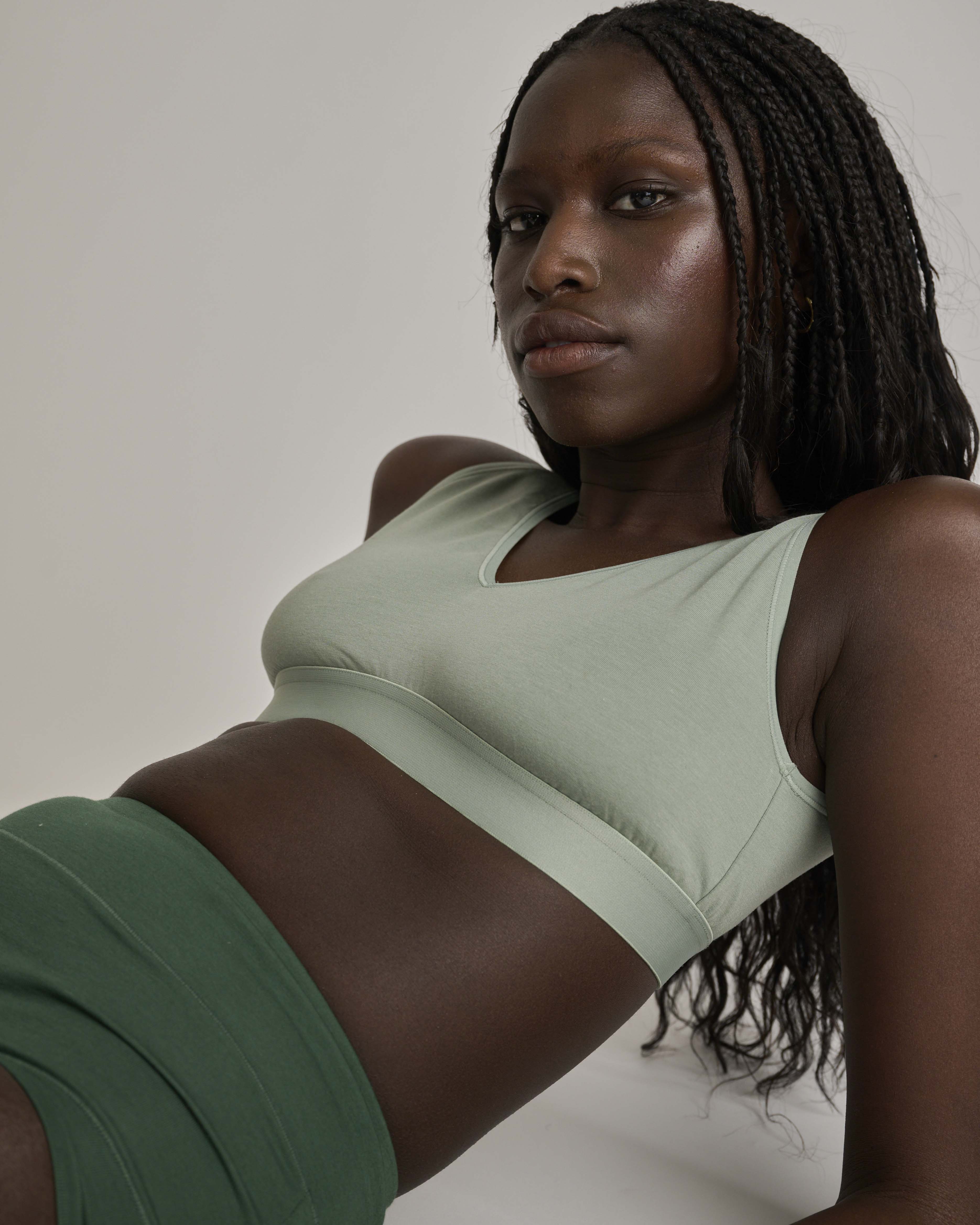 UltimateS Lounge Bra - Sage - Image 6