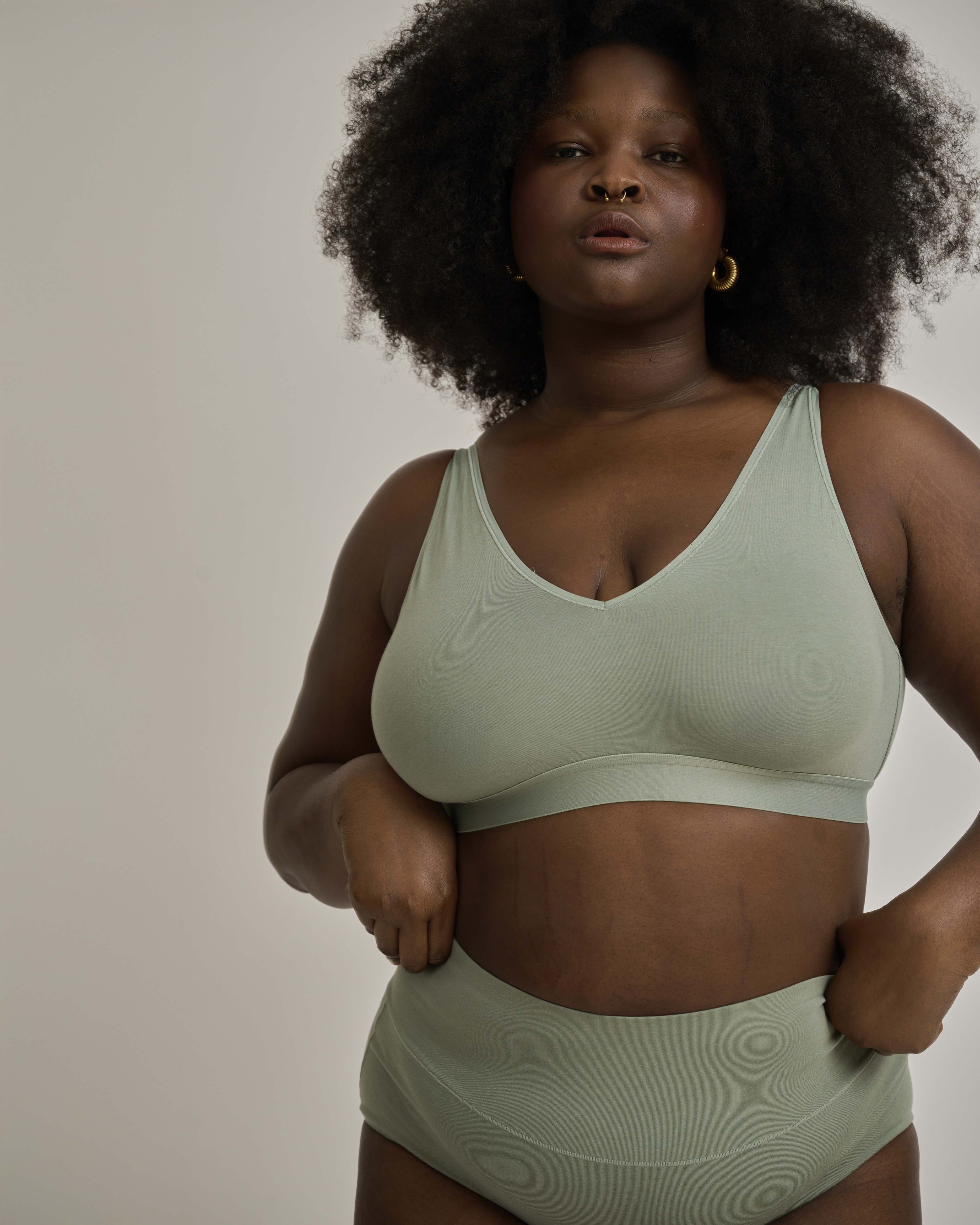 UltimateS Lounge Bra - Sage - Image 8