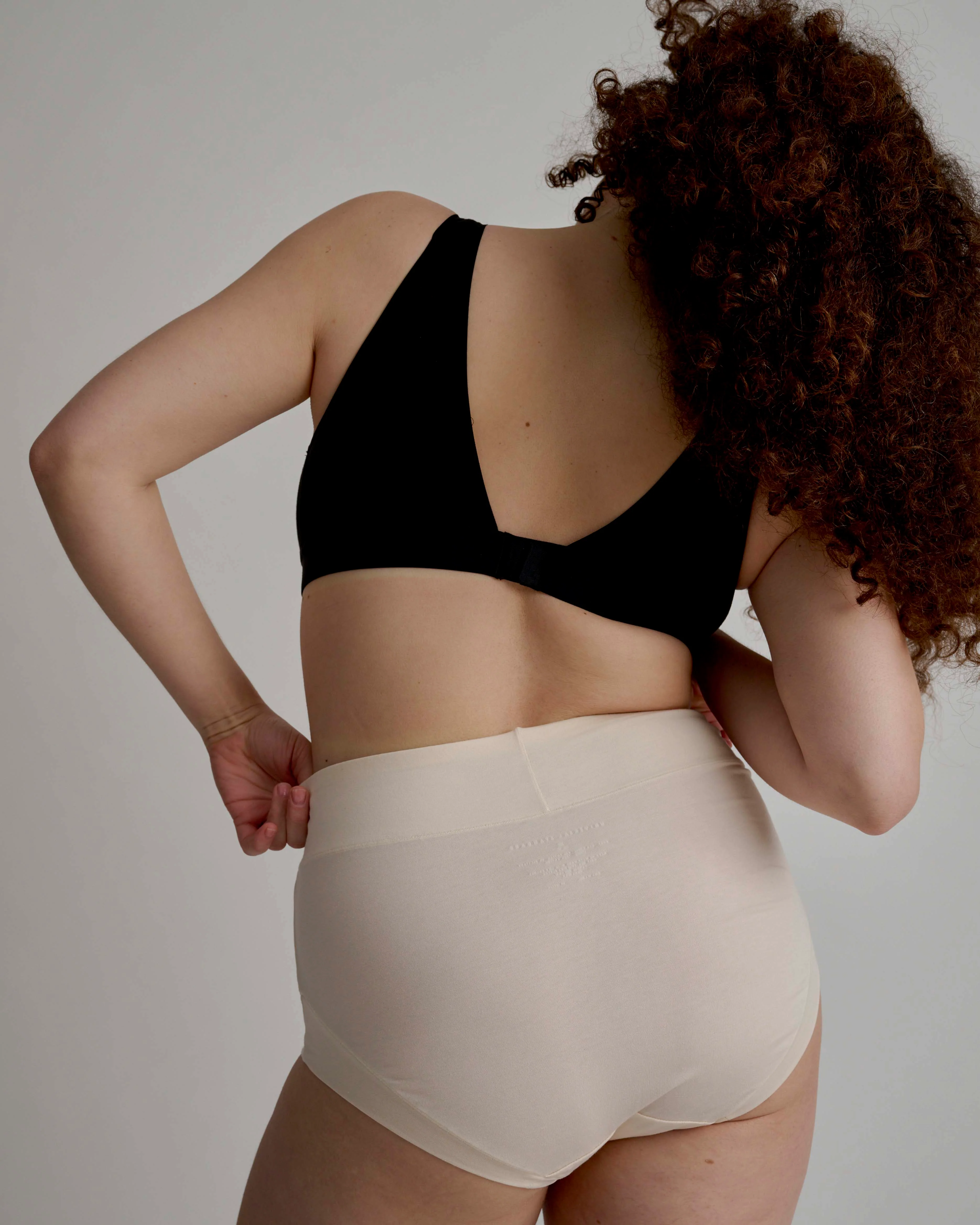 UltimateS Super Full Coverage High Rise Brief - Porcelain - Image 8